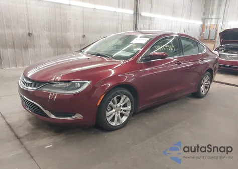 2015 Chrysler 200 Limited z USA, uszkodzony, nr VIN 1C3CCCAB3FN633484